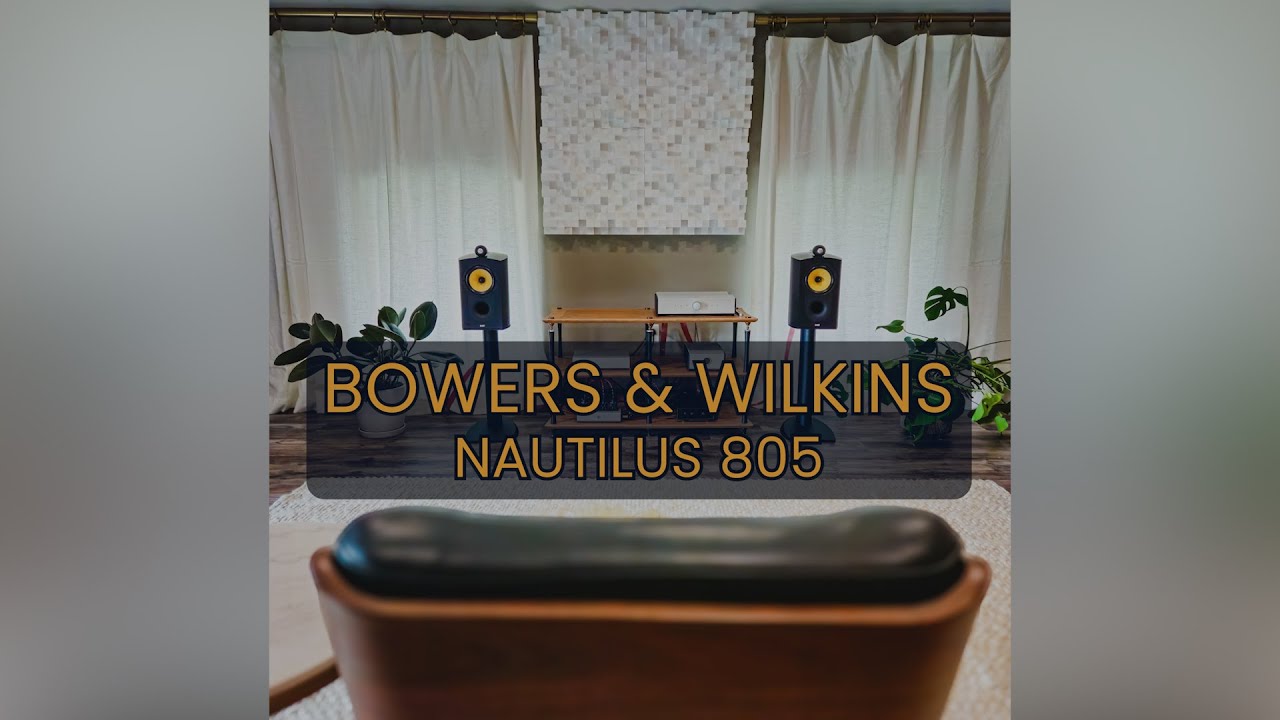 B&W Nautilus 805 Bookshelf Speakers