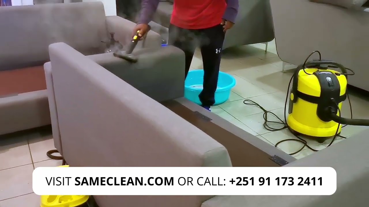 Professional Sofa Cleaning in Addis Ababa | SameClean.com | Deep Clean for a Fresher Home