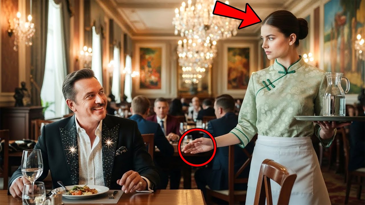 Billionaire Laughs at Waitress’s Warning — Moments Later, Her Prediction Saves His Empire