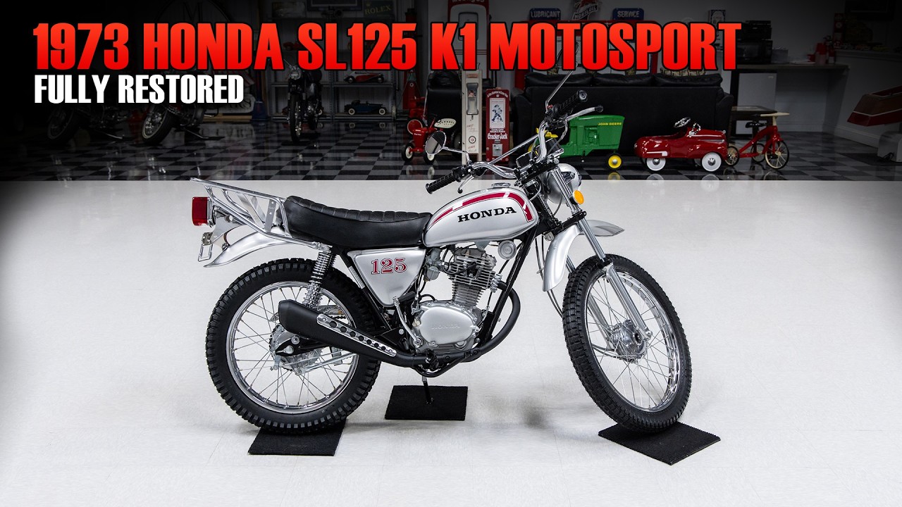 1973 Honda SL125 K1 Motosport | Fully Restored