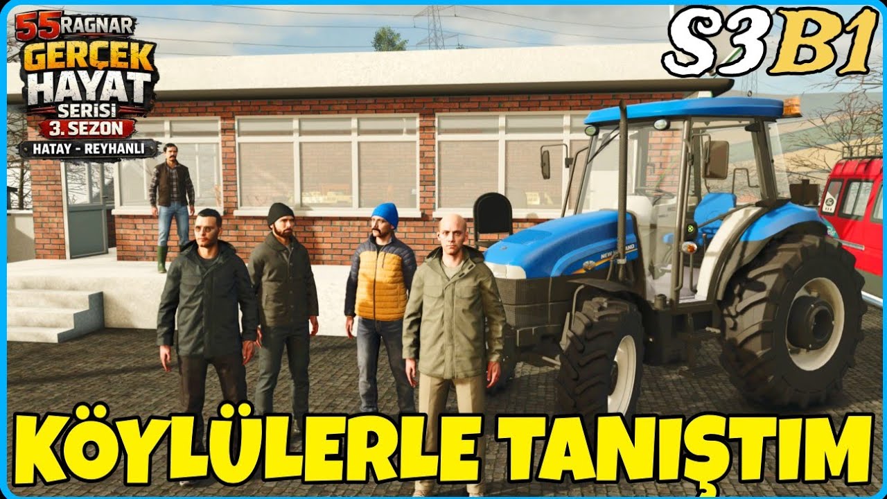 SAMSUN'DAN DOĞDUĞUM TOPRAKLARA GERİ D&Ouml;ND&Uuml;M❗️K&Ouml;YL&Uuml;LERLE TANIŞTIM🔸️FS25 GER&Ccedil;EK HAYAT 3. SEZON B1