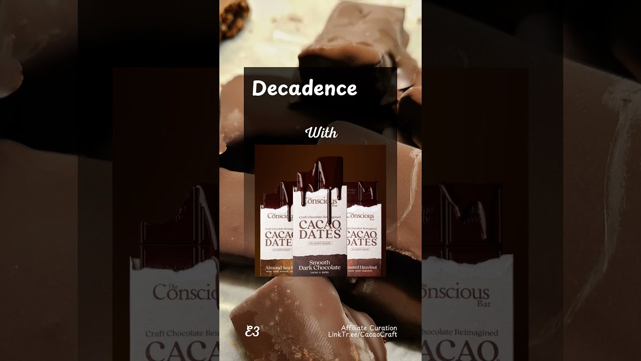 Conscious Bar has it made! Dates & #Cacao, pure #decadence. #CacaoCraft #ConsciousBar