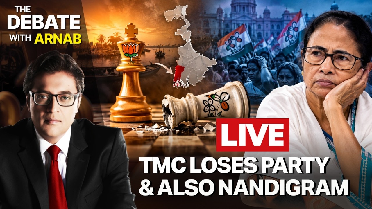 Debate With Arnab LIVE: Mamata&rsquo;s TMC Loses Party & Also Huge Face In Nandigram
