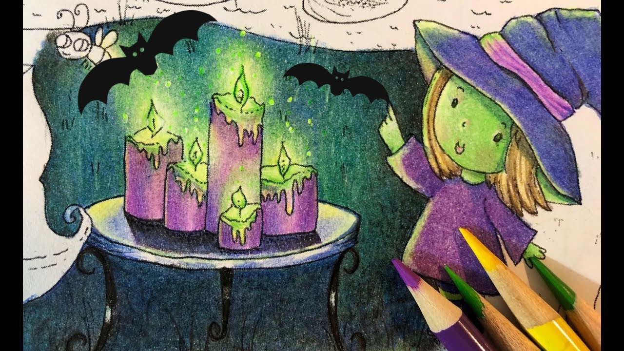 GLOWING EFFECT with GUANG HUI and POLYCHROMOS Pencils