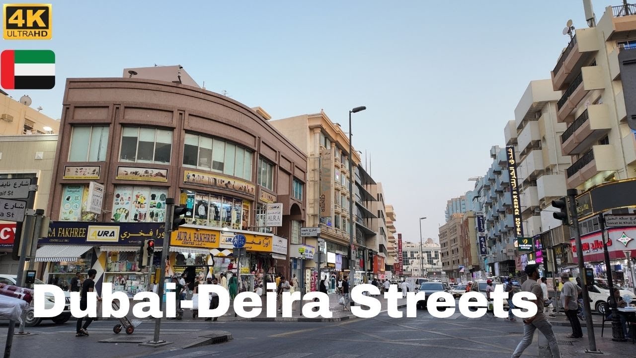 🇦🇪 Dubai - Deira Streets Evening [4K] Full Walking Tour 2025 | Old Dubai City Vibes & Local Life.