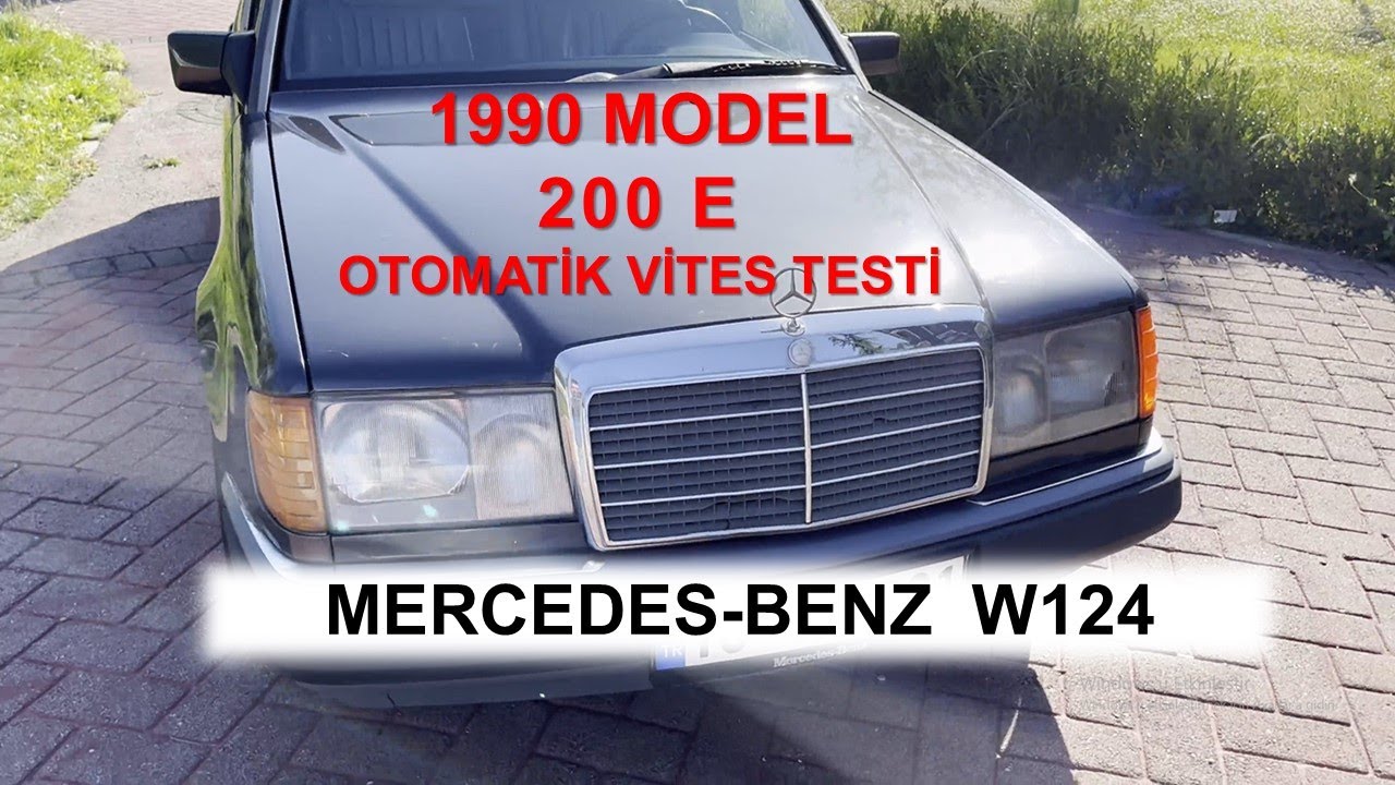 Mercedes-Benz 200 E Otomatik Vites Testi W124 #w124