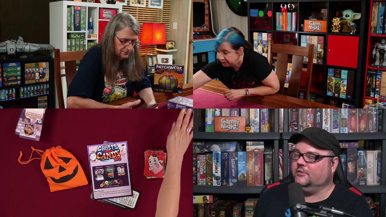 GameNight! FrightNight!! |Nikki & Linc play Ghosts Love Candy Too & Patchwork Halloween @5:30pm PDT
