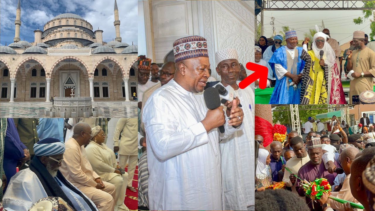 Chief Imam heaps praises on Prez Mahama & urges him for 3rd term as he commission a new mosque 4 