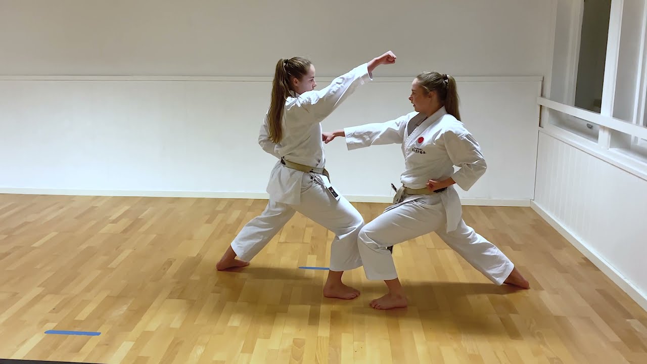 Gohon kumite til 8. og 7. kyu