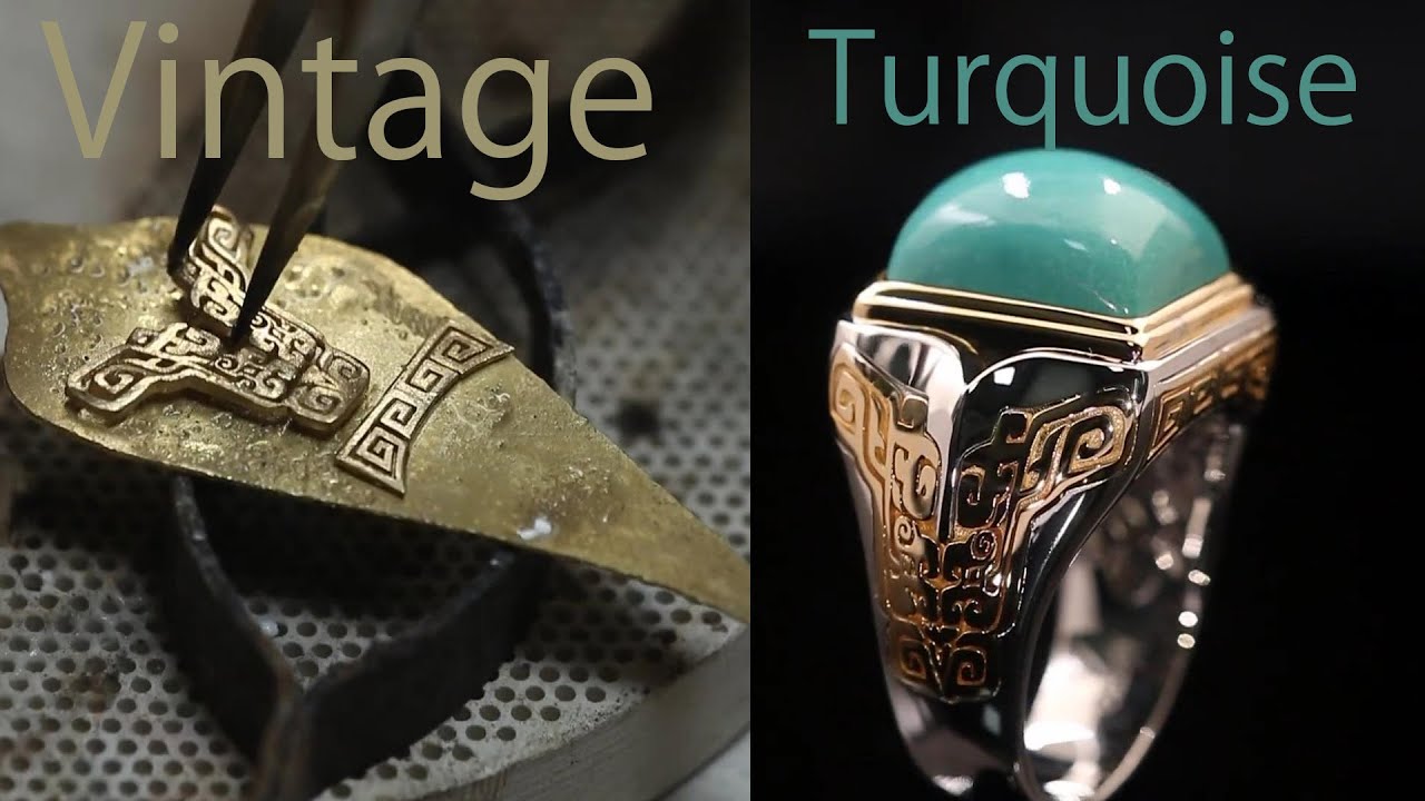 MDTC Handmade Vintage Turquoise Ring #craftsmanship #artist  #handmade #mdtcjewelry