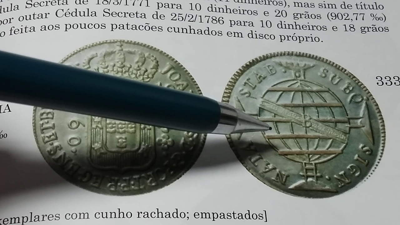 Famosa moeda PATACÂO, 1814 B. Vejam valor atualizado pelo catalogo 2018.