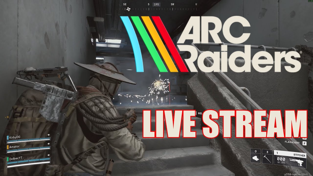 TOP TIER GAMER POV!  Arc Raiders Live