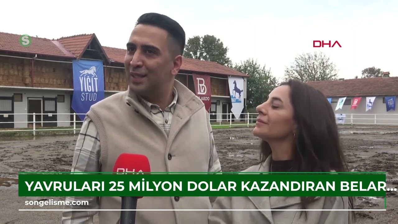 Yavruları 25 milyon dolar kazandıran Belardo, Türkiye’de