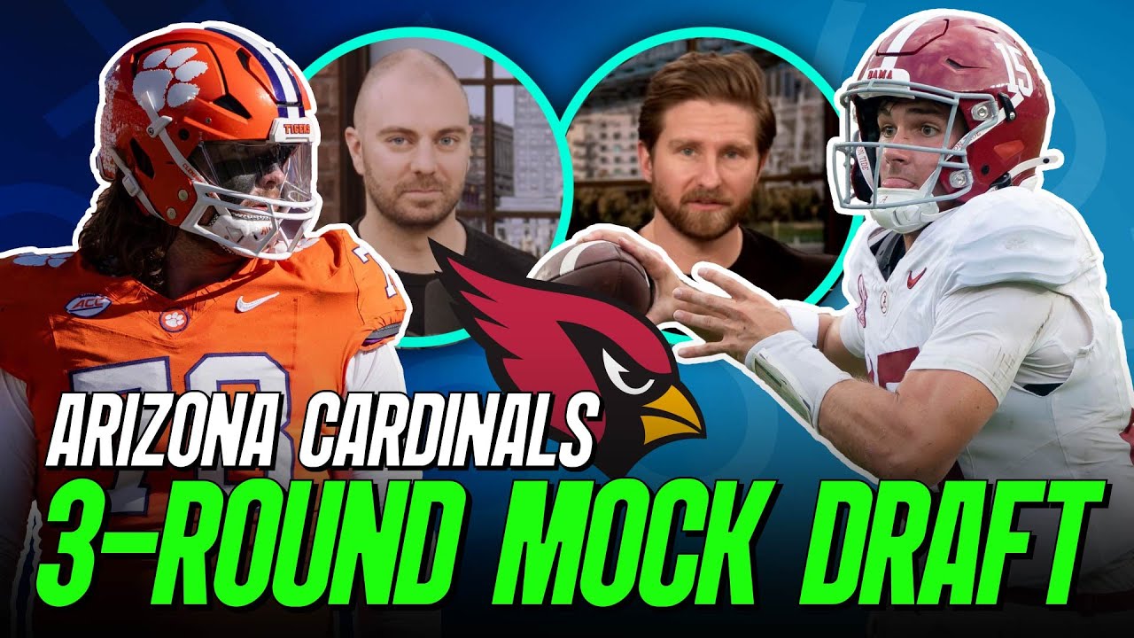 Arizona Cardinals 3 Round Mock Draft | PFF