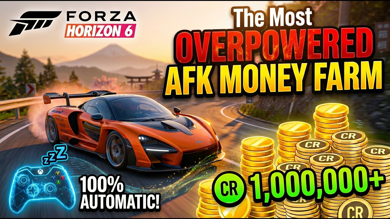 The Most OVERPOWERED AFK Money Farm in FH6 Right Now!