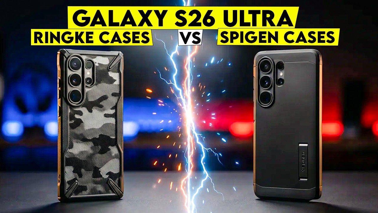 Best Galaxy S26 Ultra Spigen Cases vs Ringke Cases🔥 – Clear Winner Revealed
