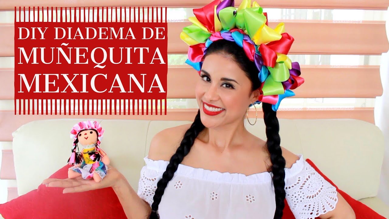 DIY Diadema De Mexicanita (Muñequitas Marias Indigenas)