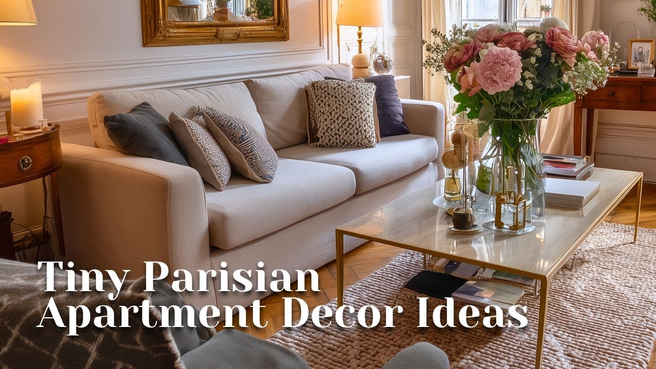 Tiny Parisian Apartment Decor Ideas That Make Small Spaces Feel Chic And Effortlessly Elegant
