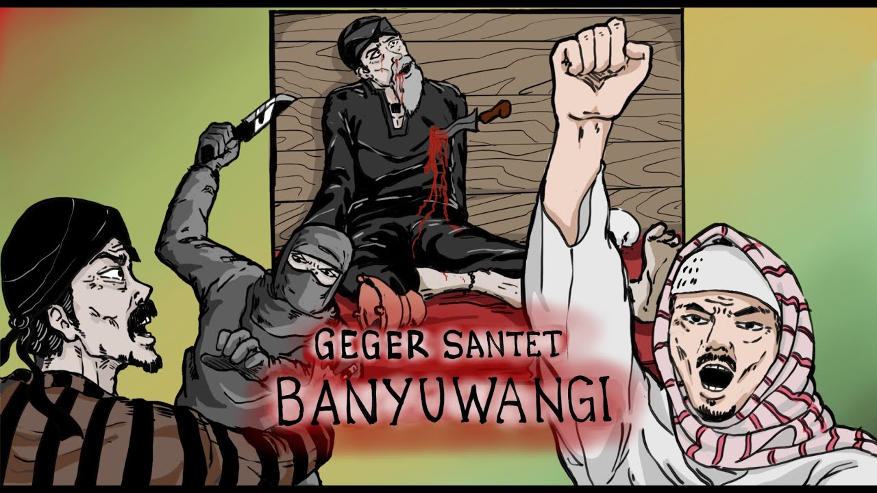 FENOMENA GEGER SANTET DAN MISTERI NINJA di BANYUWANGI// Cerita Bergambar
