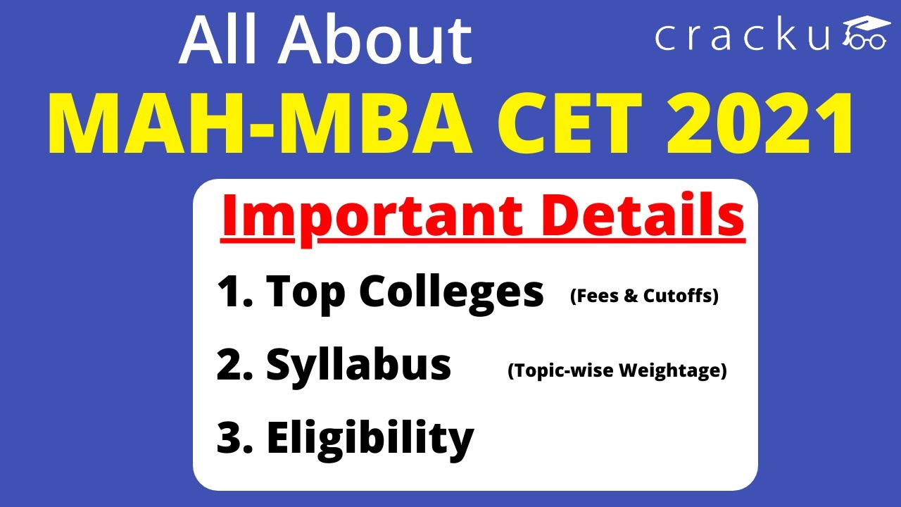 All About MAH MBA CET | Syllabus, Eligibility, Exam Pattern, Top-Colleges, Cutoffs &  Placements