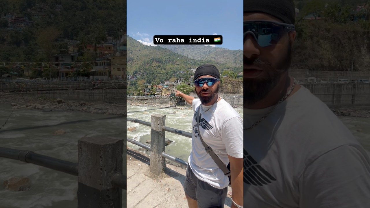Welcome to india ❤️😂 #border #nepal #india #crossing