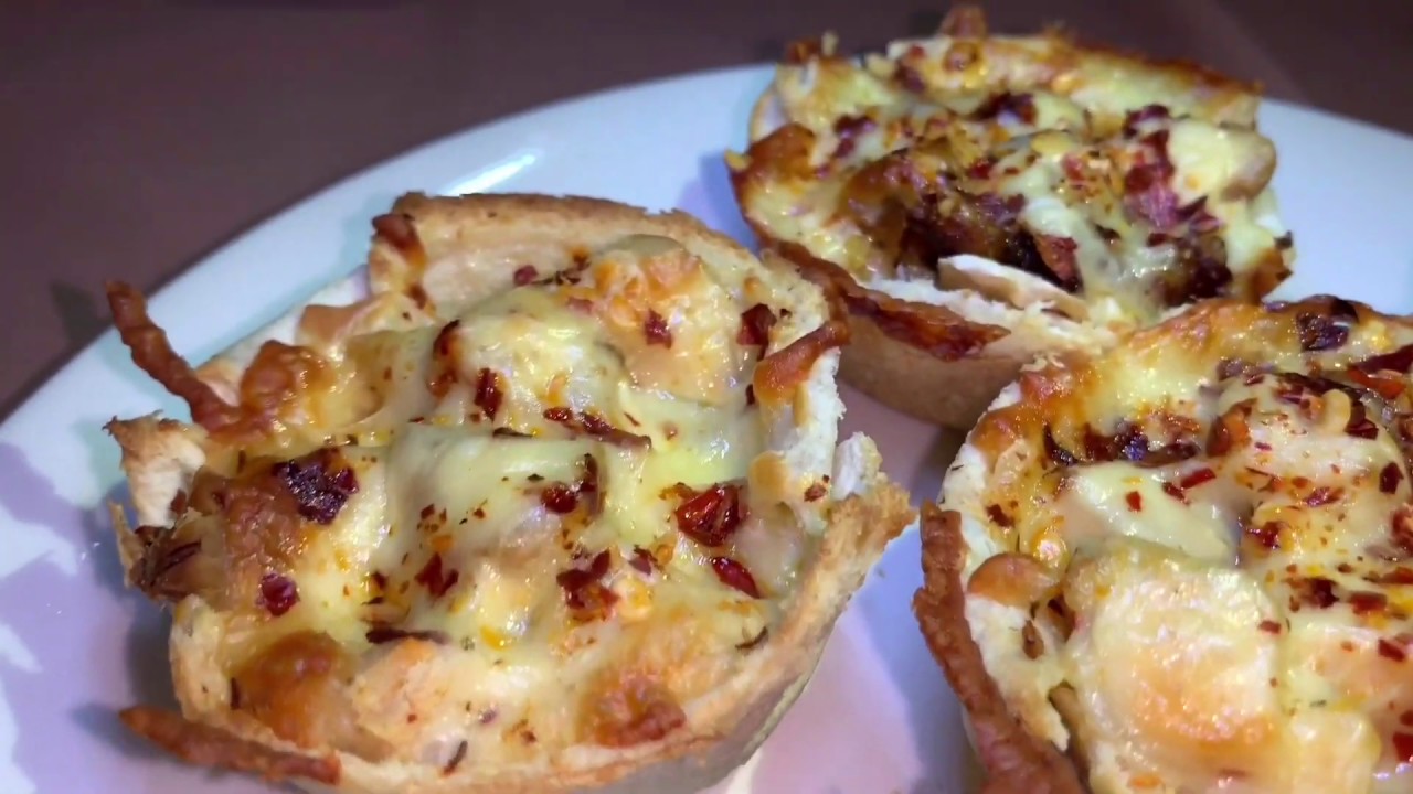 Cheesy Chicken Bread Cups | Quick & Easy Recipe