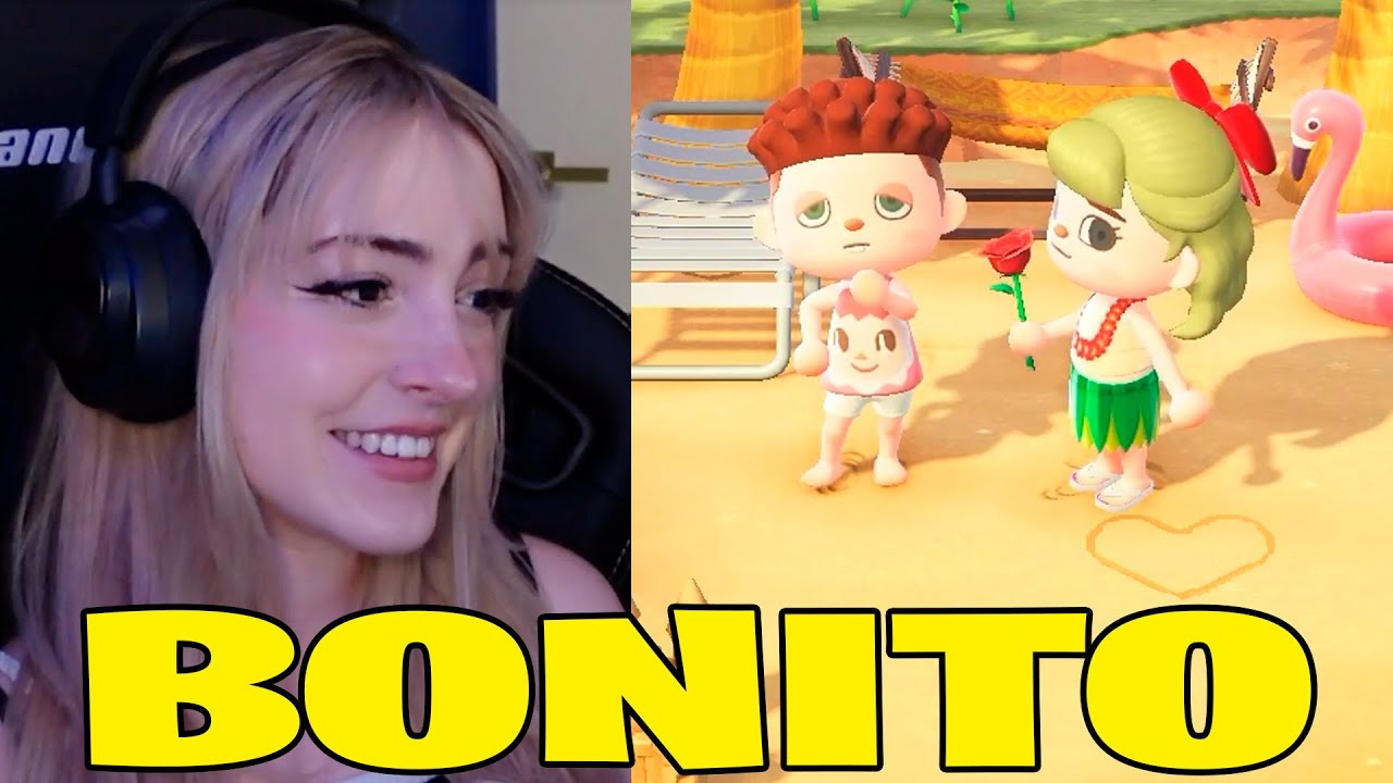 SYLVEE LE DICE A DAARICK QUE ES BONITO XD | SYLVEE Y DAARICK JUEGAN ANIMAL CROSSING