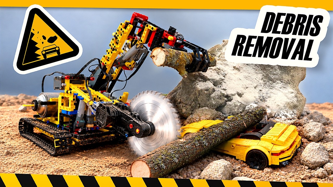 Can LEGO Machines Clear This Impossible Disaster Zone?
