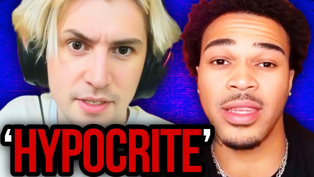 xQc обвиняет Plaqueboymax в «лицемерии» в связи с конфликтом с Адином Россом!