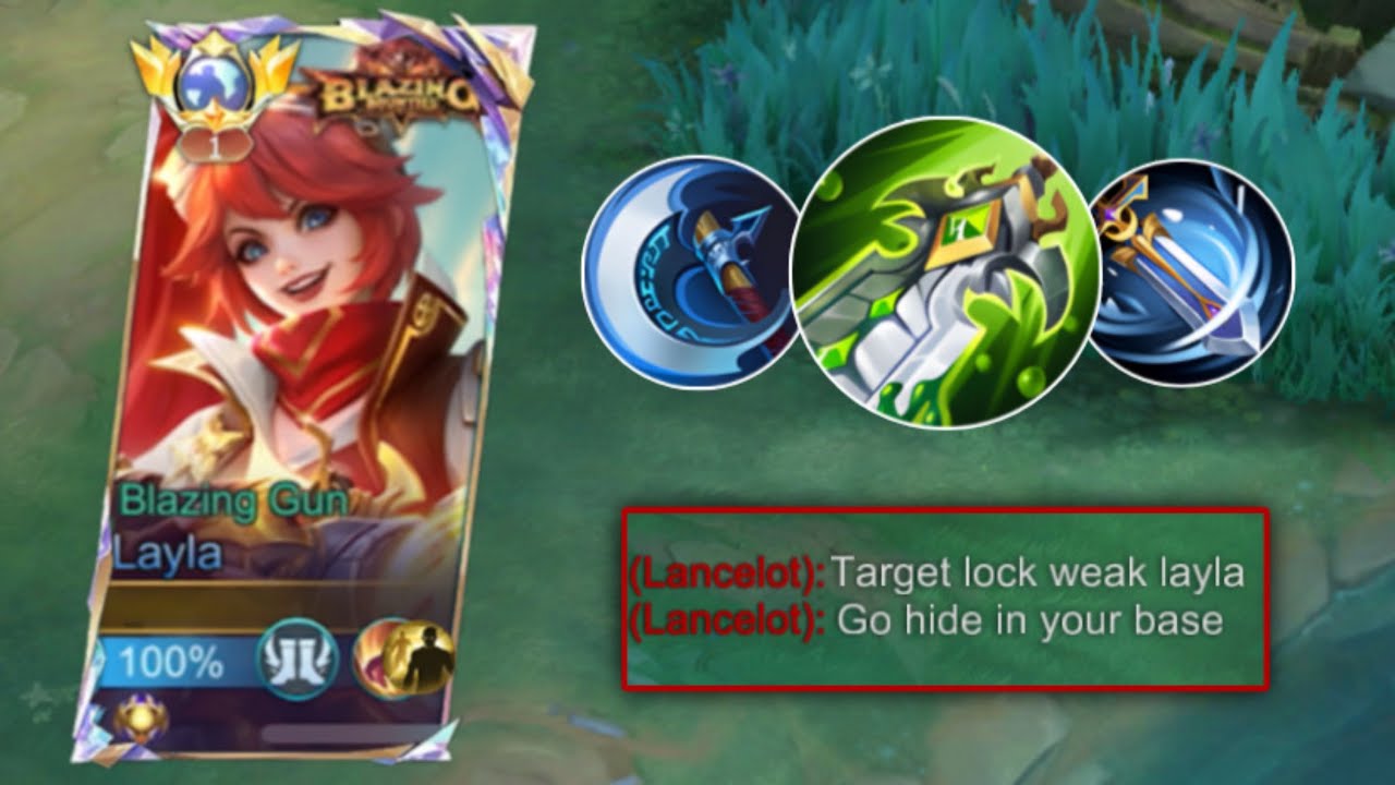 DON'T UNDERESTIMATE TOP GLOBAL LAYLA!!🔥 BEST COMEBACK BUILD AND EMBLEM 2025