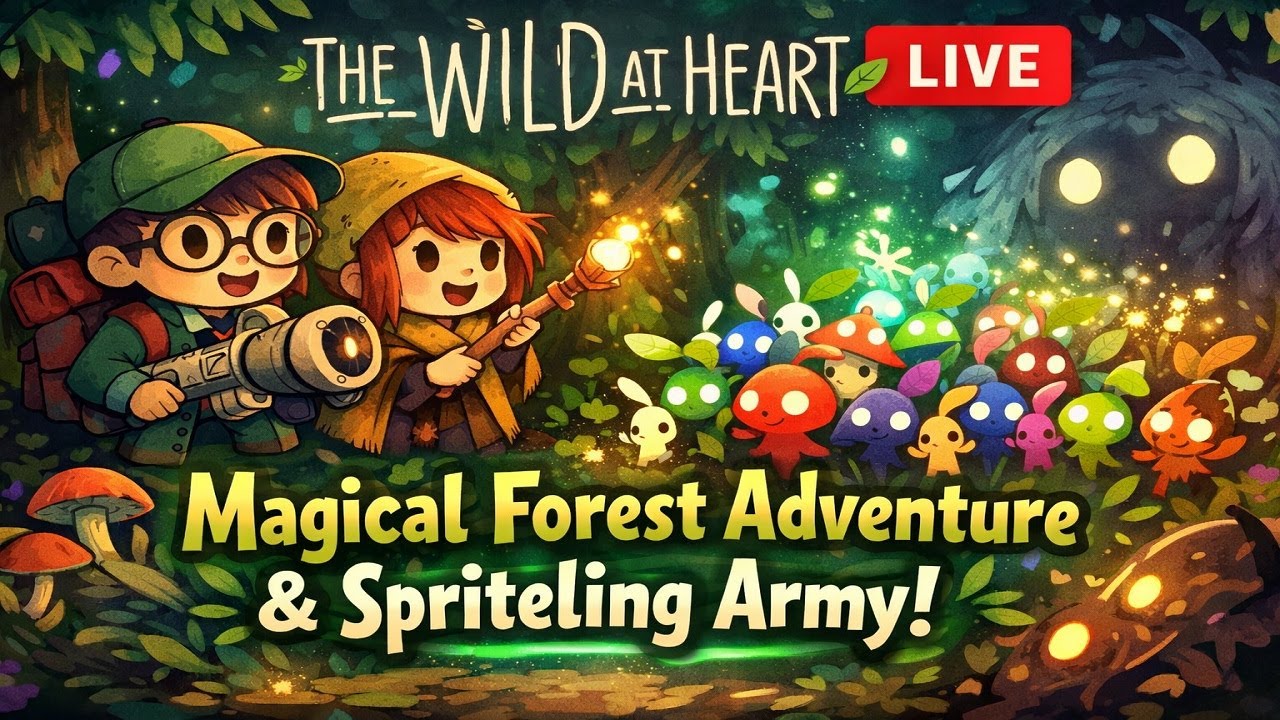 The Wild at Heart 🌿 LIVE Gameplay | Magical Forest Adventure & Spriteling Army! Part 10