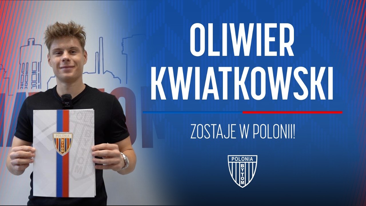 Oliwier Kwiatkowski zostaje na dłużej w Polonii!