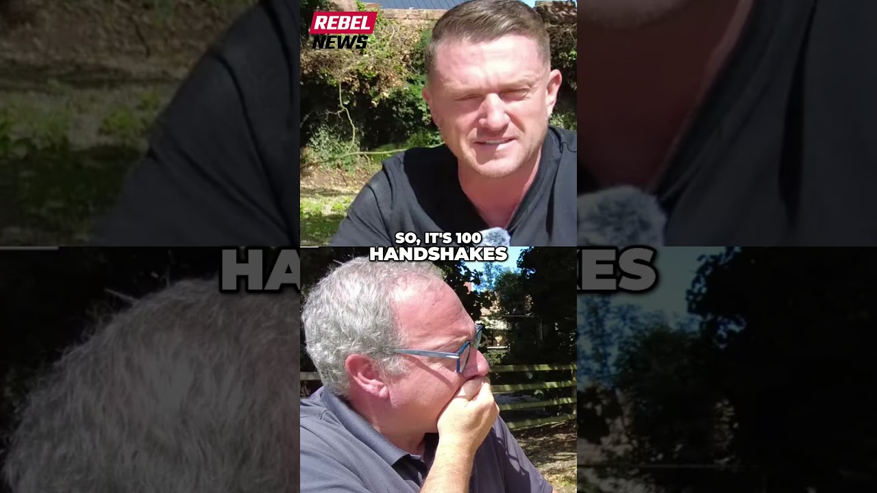 EXCLUSIVE: Watch @EzraLevant's interview with Tommy Robinson, after his police vindication