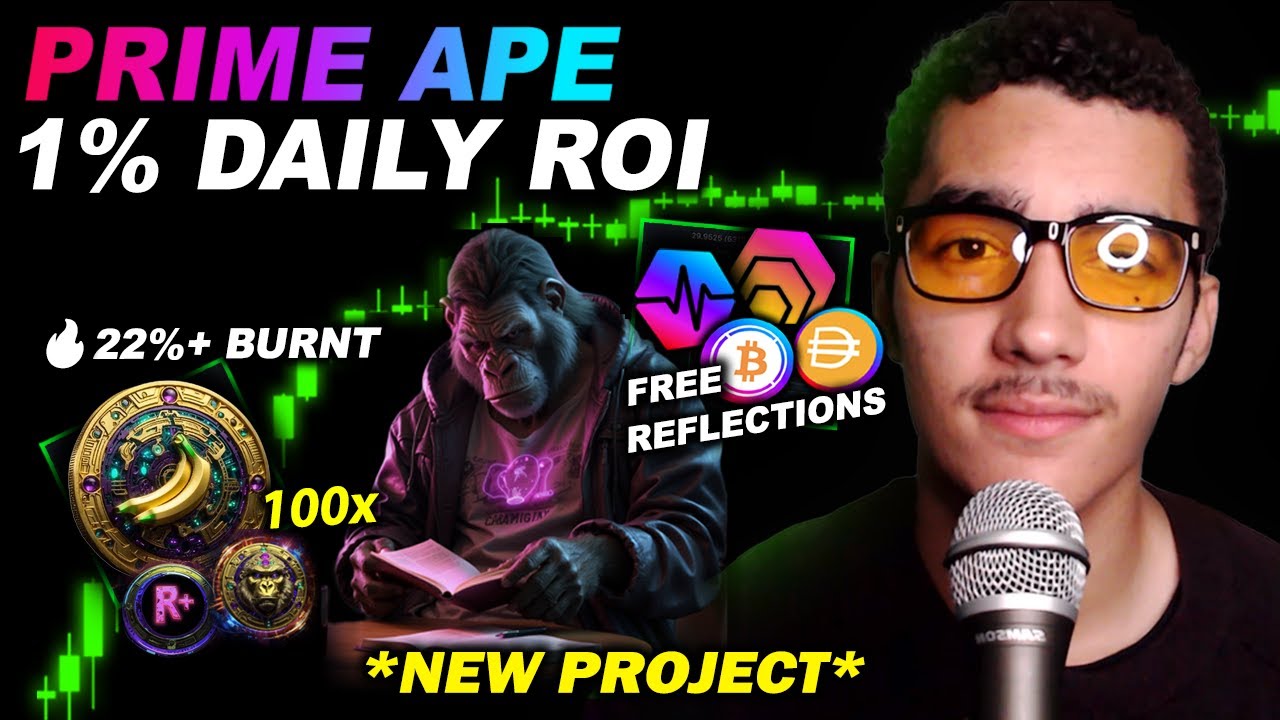 DRIP has Arrived to PulseChain! Make 1% DAILY ROI w/ Prime Ape