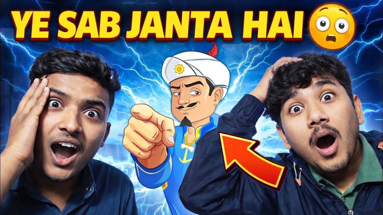 “Maine Akinator ko harane ki koshish ki 😈 | Funny Mind Game Vlog”