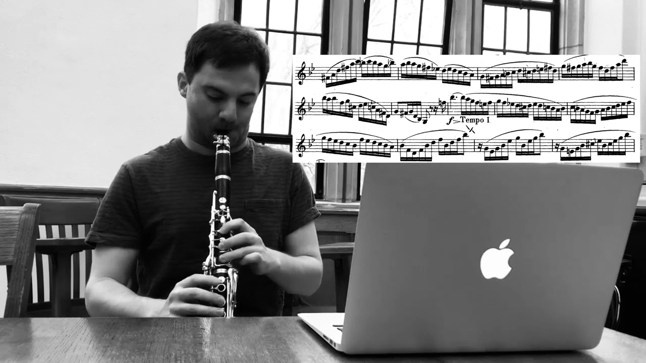 TMEA 23-24 Texas All-State Clarinet Etude no 1