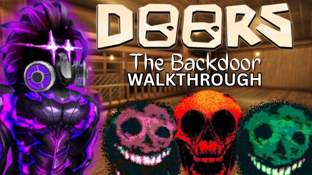 DOORS: The Backdoor full walkthrough (No commentary) #roblox #doors #robloxthehunt