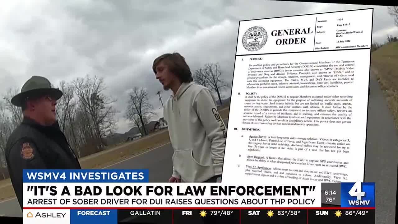 Yes, Tennessee state troopers can mute their body cameras when making arrests