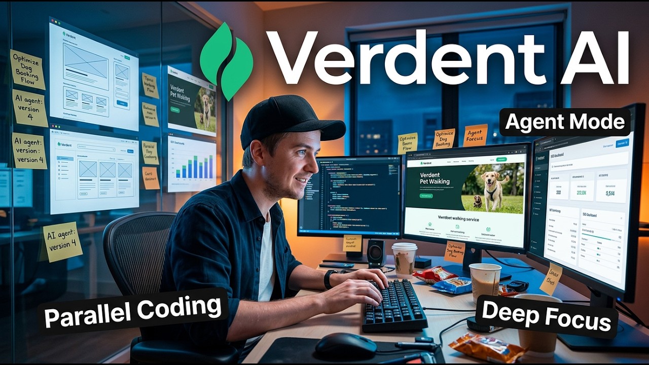 Verdent AI - The AI Code Assistant for Full Systems With Payment Integrations