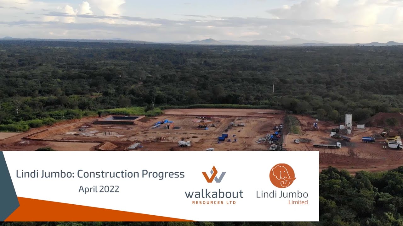 Lindi Jumbo Construction Progress - April 2022