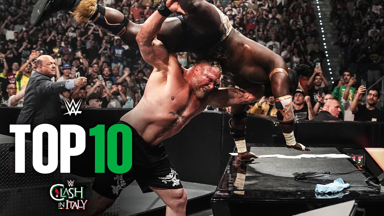 Лучшие моменты WWE Clash in Italy 2026: WWE Top 10, 31 мая 2026 г.