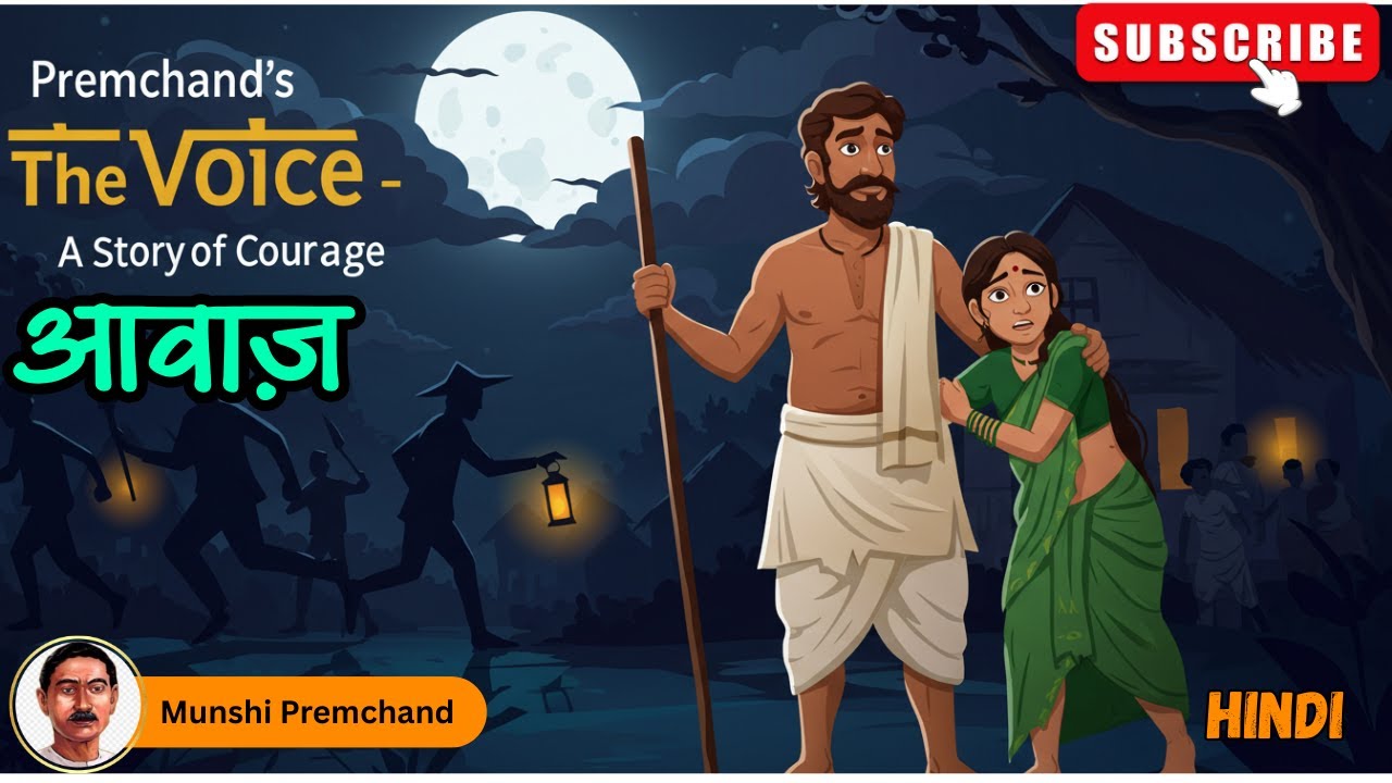 Aawaz -Munshi Premchand | Animated Moral story in Hindi | Social Message story #storytime
