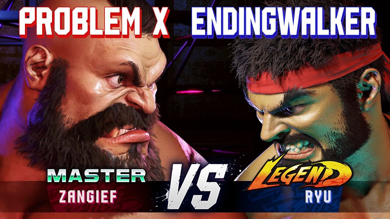 SF6 ▰ PROBLEM X (Zangief) vs ENDINGWALKER (Ryu) ▰ High Level Gameplay