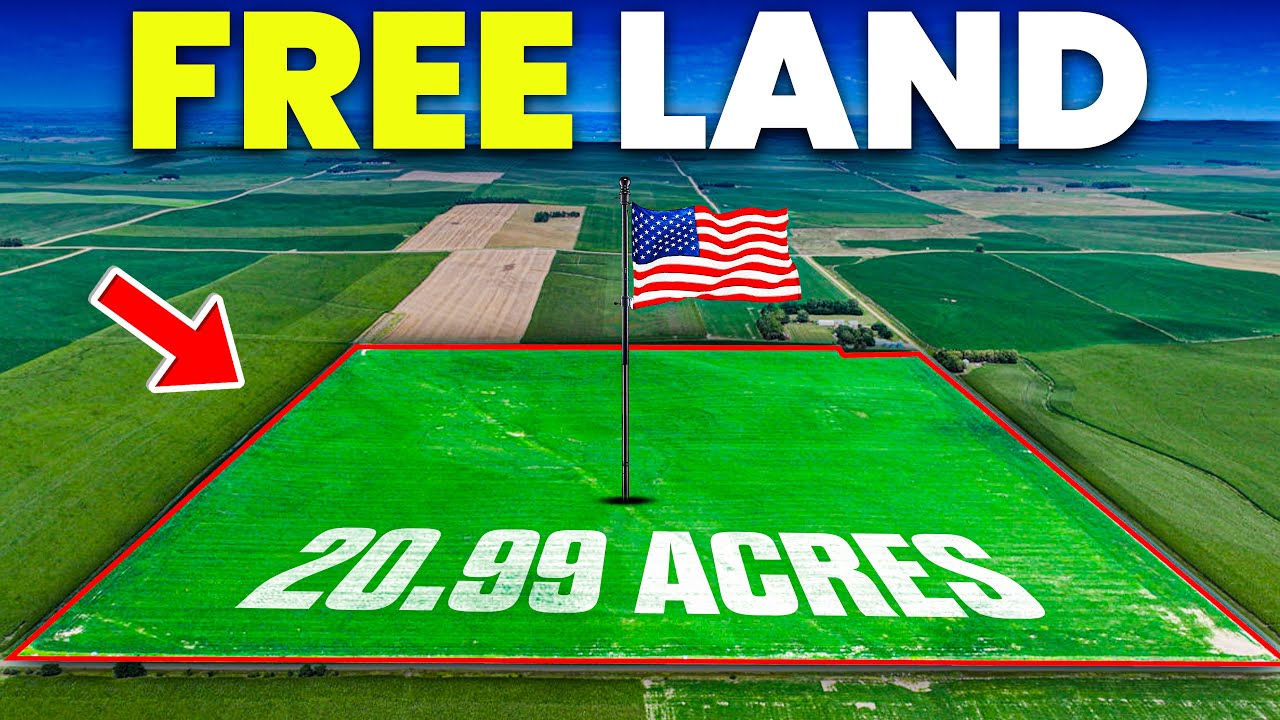 5 states that offer free land in the US