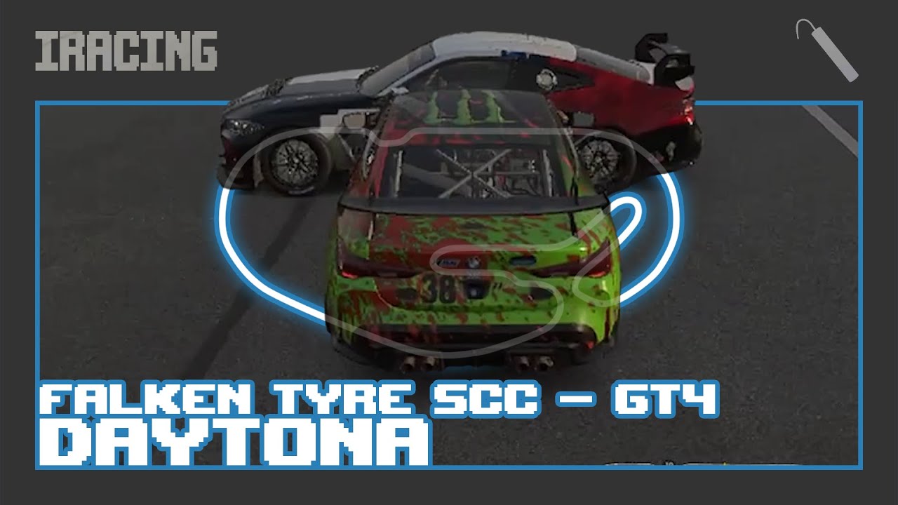 2nd ever time driving daytona | iracing sports car challenge in GT4