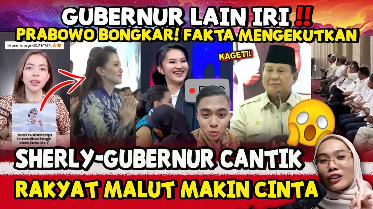 FAKTA MENGEJUTKAN SHERLY‼️GUBERNUR MALUKU UTARA—YG BUAT PAK PRABOWO KAGET