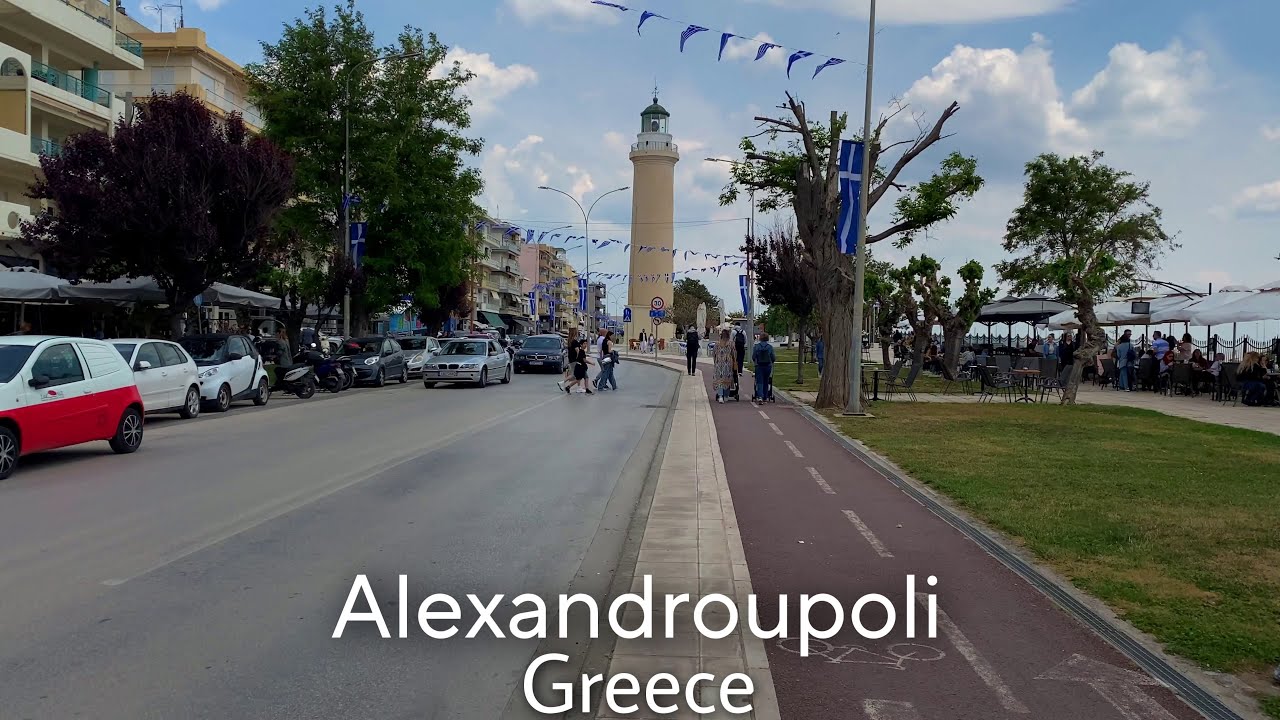Discovering Alexandroupoli Greece Walking tour 2023