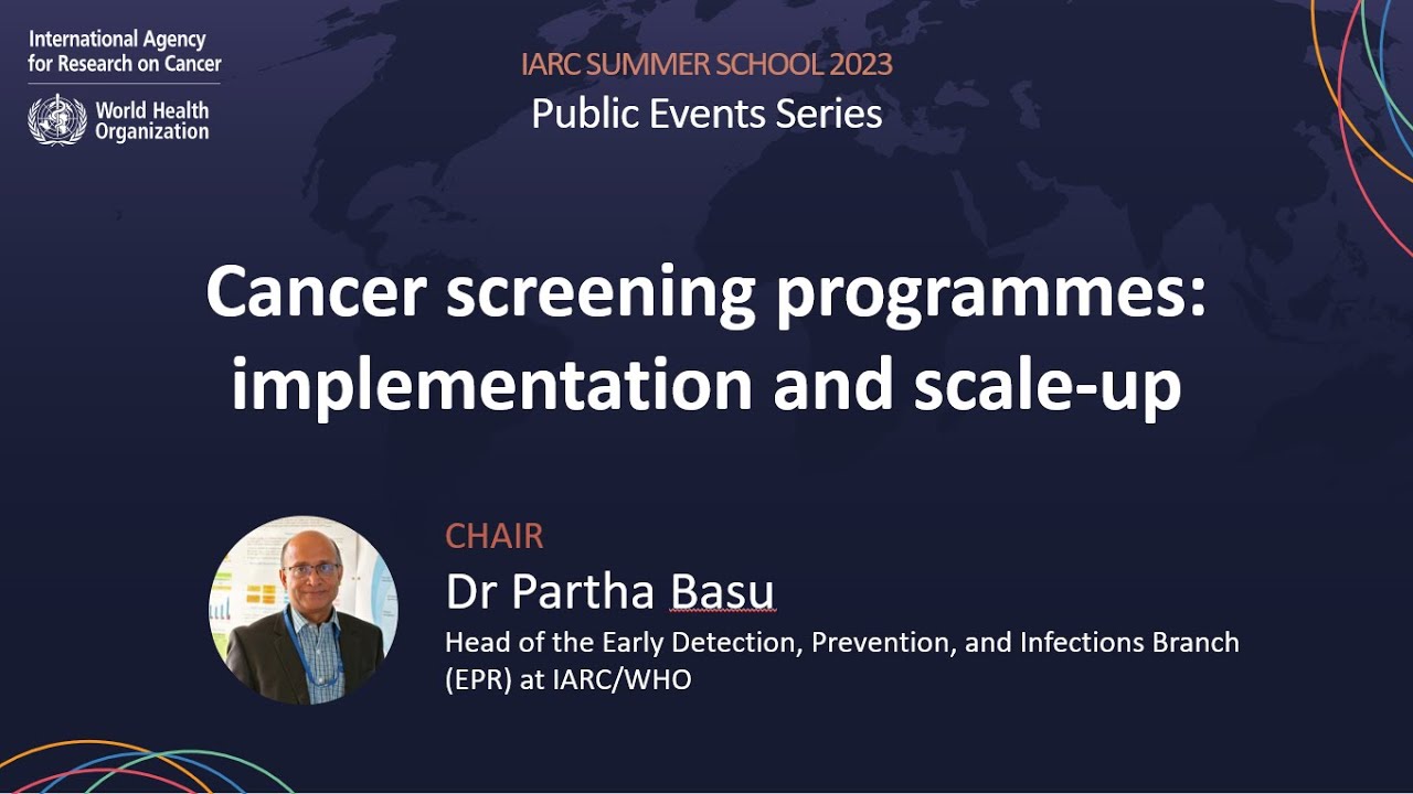 Event 10 - Cancer screening programmes: implementation and scale-up (PREV)