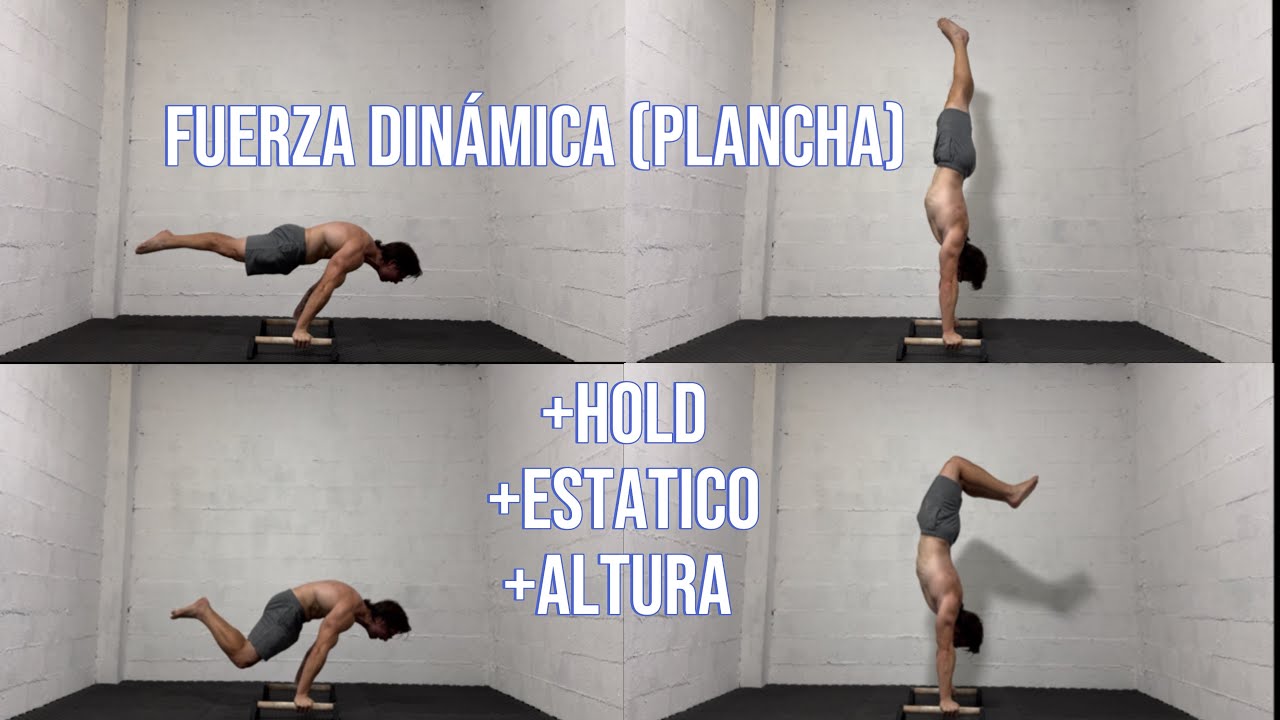 Fuerza dinámica (palanca) *plancha*