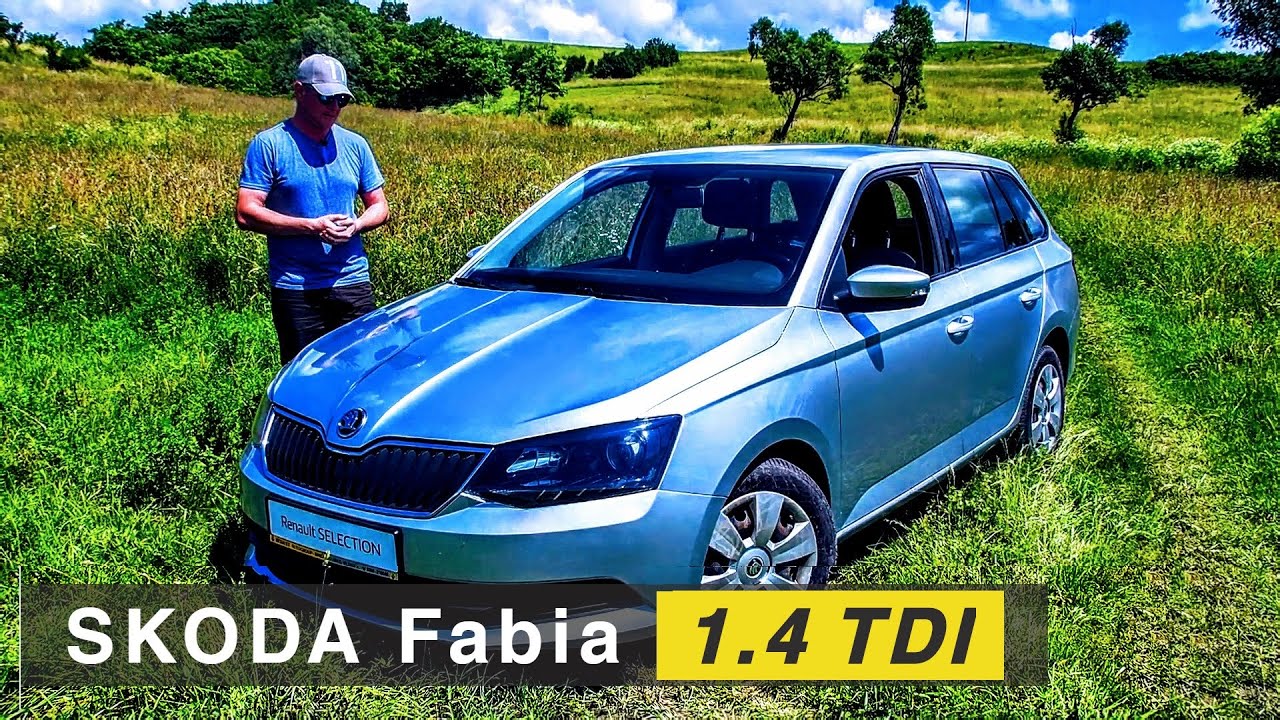 H A S Z N Á L T T E S Z T: 2016 SKODA Fabia 1.4 TDI 90 HP 230 Nm - 185.000 km #pov test drive